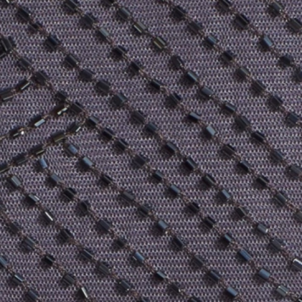 Adrianna Papell charcoal beaded cap sleeve dress - Picture 3 of 8